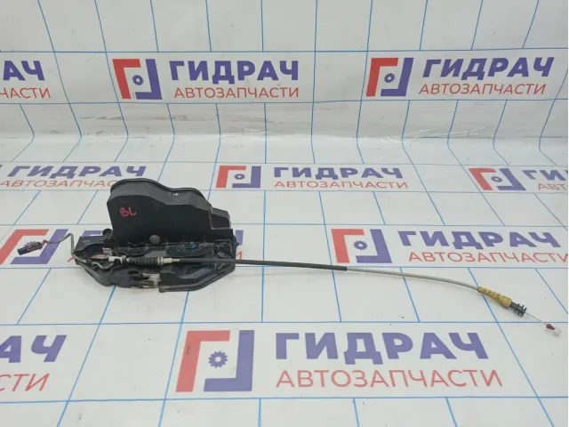 Замок двери задней левой BMW X6 (E71) 51227167587. 5 контактов. Сломаны крепления фишки.