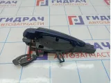Ручка двери задней наружная левая BMW X6 (E71) 51227207567. В сборе. Мелкие царапины ЛКП.