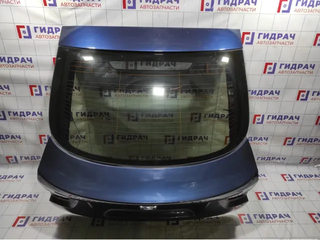 Дверь багажника BMW X6 (E71) 41627262676. Ремонтировалась.Скол.