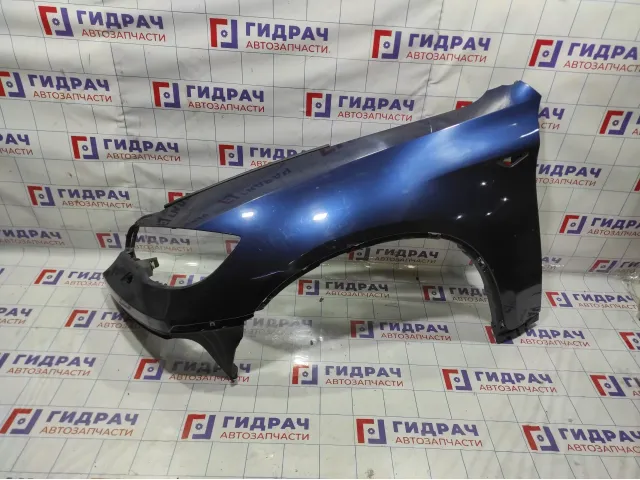 Крыло переднее левое BMW X6 (E71) 51652147591. Царапины.Пластик.