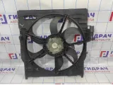 Вентилятор радиатора BMW X6 (E71) 17428618242. 400W, дефект диффузора.