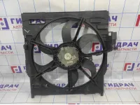 Вентилятор радиатора BMW X6 (E71) 17428618242. 400W, дефект диффузора.