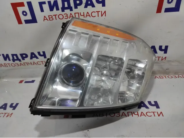 Фара правая Cadillac Escalade III 25897647. Дефект.