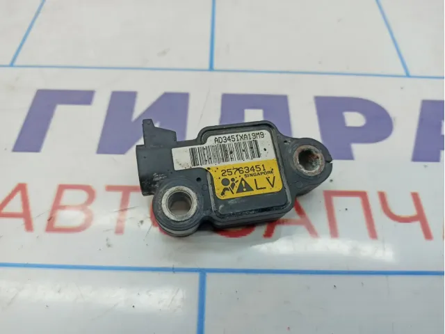 Датчик AIR BAG передний Cadillac SRX 25763451