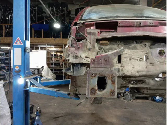 Лонжерон передний правый Chery IndiS