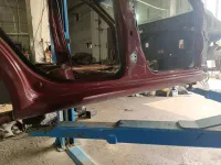 Порог со стойкой правый Chevrolet Lacetti (J200)