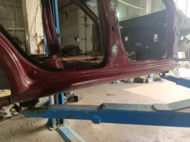 Порог со стойкой правый Chevrolet Lacetti (J200)