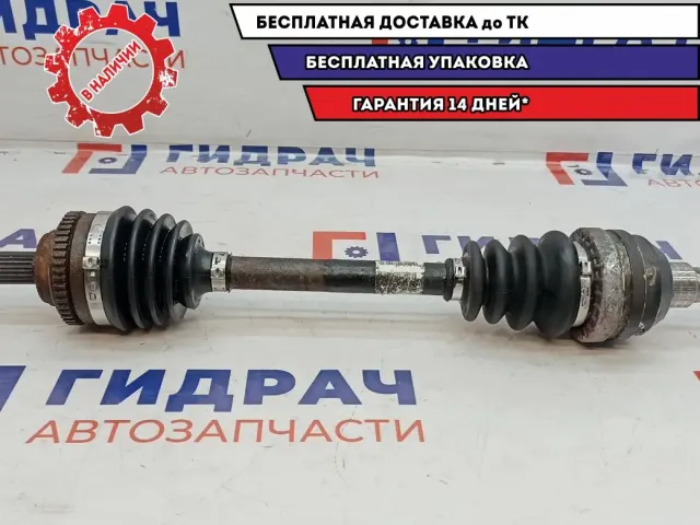 Привод передний левый Chevrolet Aveo 96348790.