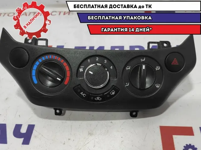 Блок управления отопителем Chevrolet Aveo 96437332.