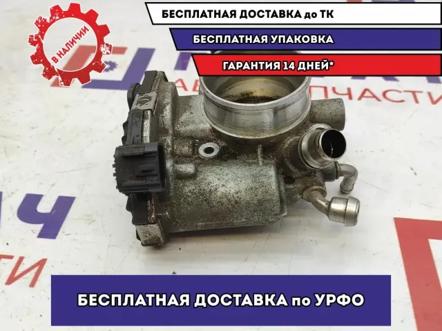 Заслонка дроссельная электрическая Chevrolet Aveo 96476990.