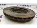 Диск тормозной передний Chevrolet Aveo 96471274. Выработка.