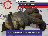 Коллектор выпускной Chevrolet Aveo 25182417. С катализатором.