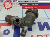 Фланец двигателя системы охлаждения Chevrolet Aveo T250 96666227.