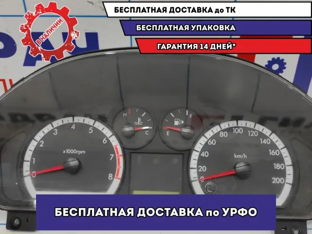 Панель приборов Chevrolet Aveo T250 96652430.