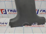Обшивка стойки средней левой нижняя Chevrolet Aveo T250 96537364. Царапины.