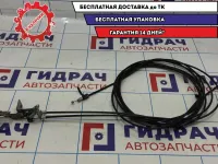 Трос открывания багажника (лючка бензобака) Chevrolet Aveo T250 96649295. В сборе.