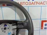 Рулевое колесо Chevrolet Aveo Т250 96875275. Потертости.