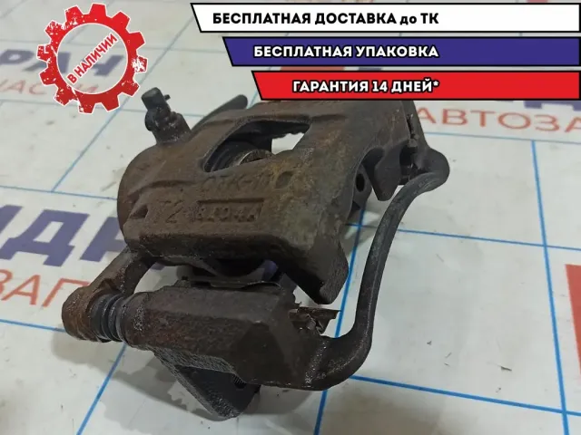 Суппорт тормозной передний левый Chevrolet Aveo Т250 42365537.
