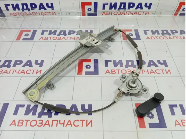 Стеклоподъемник механический задний левый Chevrolet Aveo 96649110