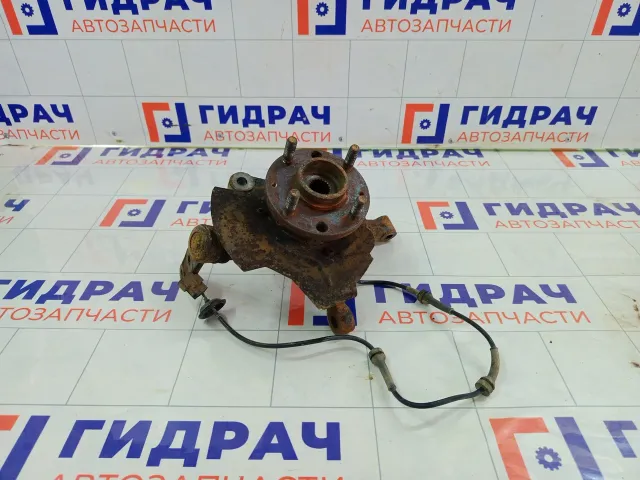 Кулак поворотный передний левый Chevrolet Aveo 96535190