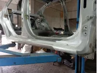 Порог со стойкой правый Chevrolet Aveo