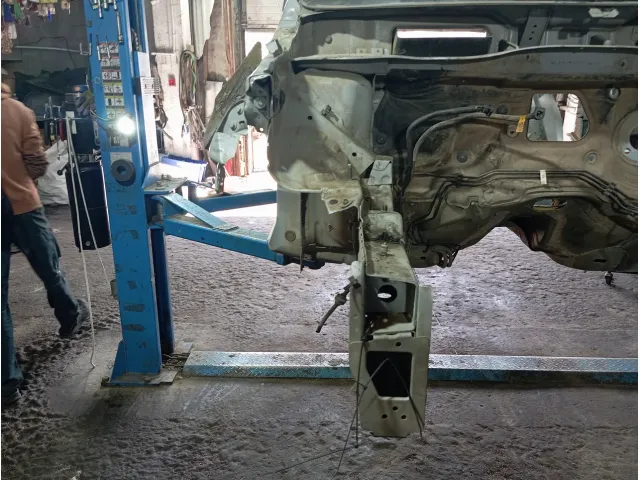 Лонжерон передний правый Chevrolet Aveo