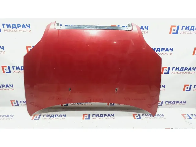 Капот Chevrolet Aveo 96649257. Сколы ЛКП.