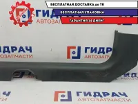 Накладка порога внутренняя передняя левая Chevrolet Aveo 96392155. Царапины.