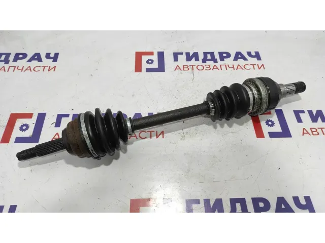 Привод передний левый Chevrolet Aveo 96348788.