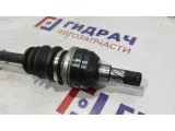 Привод передний левый Chevrolet Aveo 96348788.