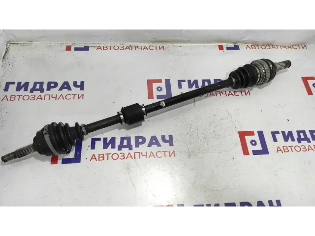 Привод передний правый Chevrolet Aveo 96348789.