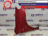 Крыло переднее правое Chevrolet Aveo 96476684. Вмятины, коррозия.