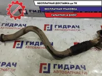 Приемная труба глушителя Chevrolet Aveo 96536952. Подвреждена оплетка гофры.