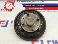 Щит опорный задний левый Chevrolet Aveo 96534696. Со ступицей.