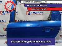 Дверь задняя левая Chevrolet Aveo T250 96942267. Вмятины.