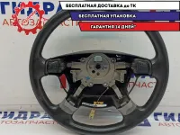 Рулевое колесо Chevrolet Aveo T250 96837667. Потертость.