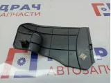 Накладка центральной консоли левая Chevrolet Aveo T250 96655255. Царапины, сломано крепление.
