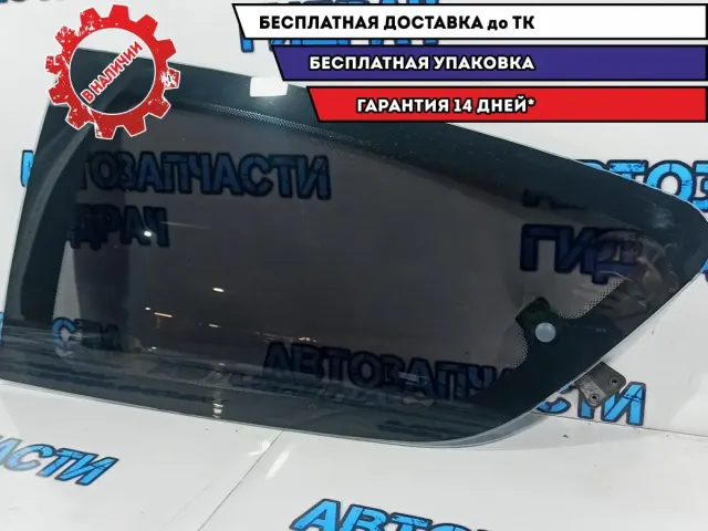 Стекло кузовное открывающееся (форточка) левое Chevrolet Aveo T250 96404373.