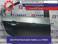 Дверь задняя правая Chevrolet Aveo (T300) 95299735. Дефекты, красилась.