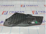 Накладка консоли левая Chevrolet Aveo (T300) 95913072. Потертость.