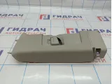 Обшивка стойки средней левой верхняя Chevrolet Aveo (T300) 95940325. Потертость, трещина.