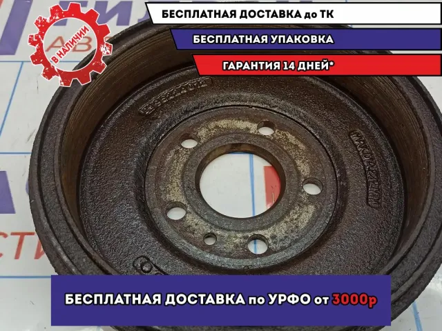 Барабан тормозной Chevrolet Aveo (T300) 95224012.