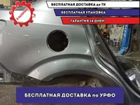 Крыло заднее правое Chevrolet Aveo (T300) . Скол.Красилось.