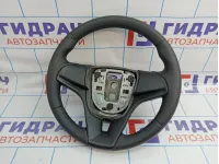 Рулевое колесо Chevrolet Cruze (J300) 95227501. Перешит.