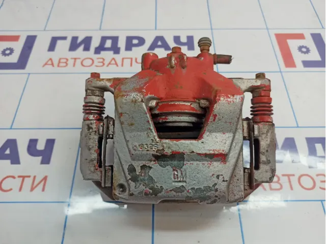 Суппорт тормозной передний левый Chevrolet Cruze (J300) 13301189.