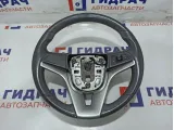 Рулевое колесо Chevrolet Cruze 13307017. Потертости.