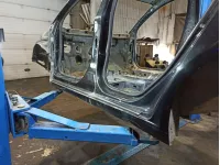 Порог со стойкой левый Chevrolet Cruze (J300)