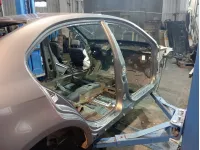 Порог со стойкой Chevrolet Epica  96632796