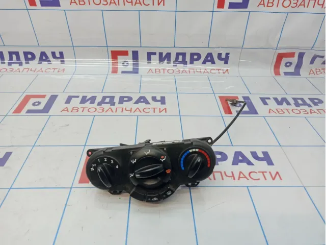 Блок управления отопителем Chevrolet Lacetti (J200) 96615406. Без кондиционера. Дефект троса.