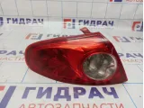 Фонарь задний наружный левый Chevrolet Lacetti (J200) 96387724. Царапины, потертость.